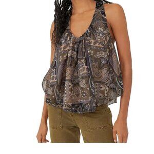 Free People Strawberry Tank Dark Combo I Size: XS